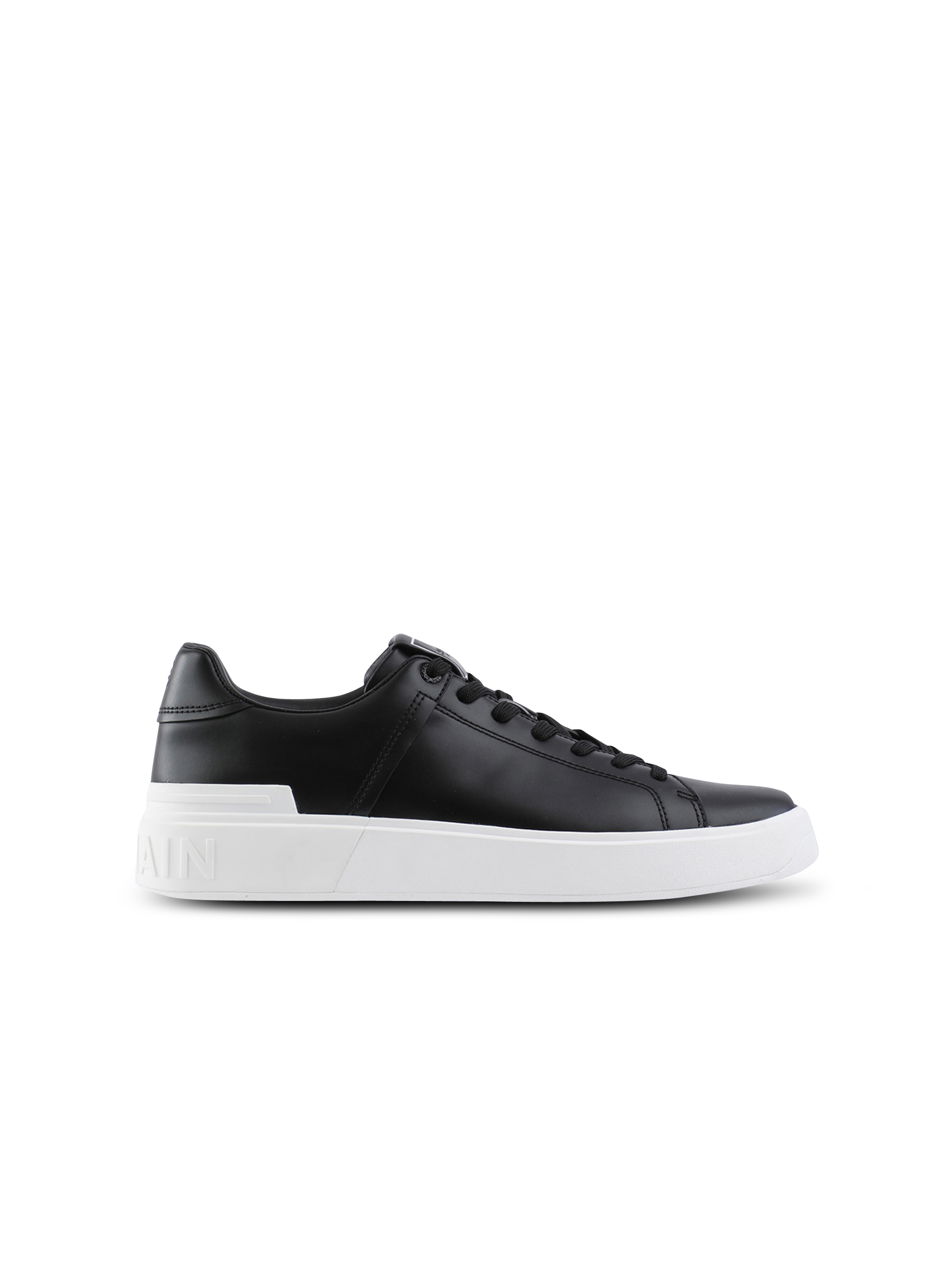 Calfskin B-Court sneakers, black