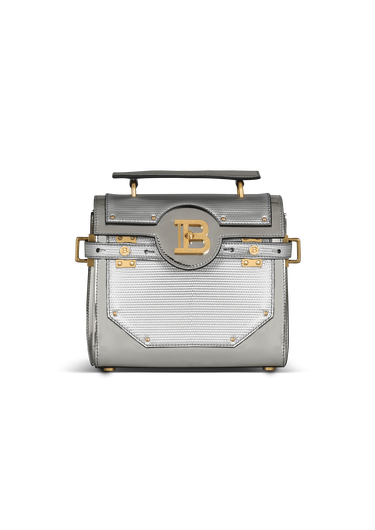 B-Buzz 23 bag in mirror-effect leather